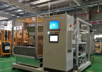 汽車油箱氦質譜檢漏系統(tǒng)(真空法)